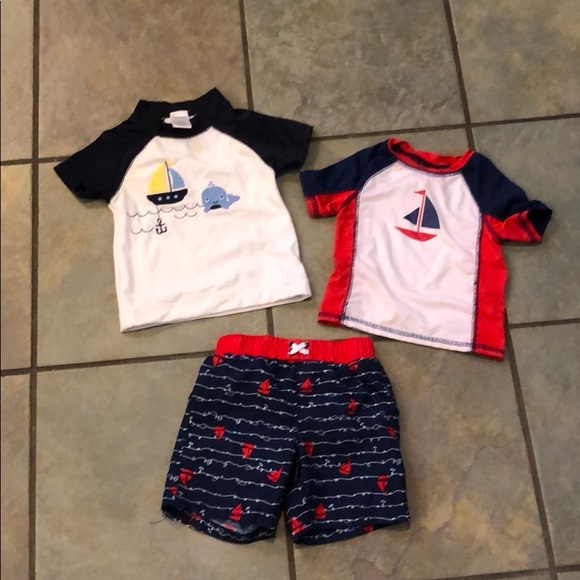 gymboree swimsuits boy